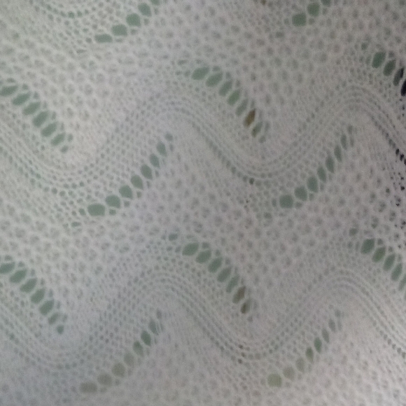 Basic Editions White Open-Front Sweater - Picture 3 of 4